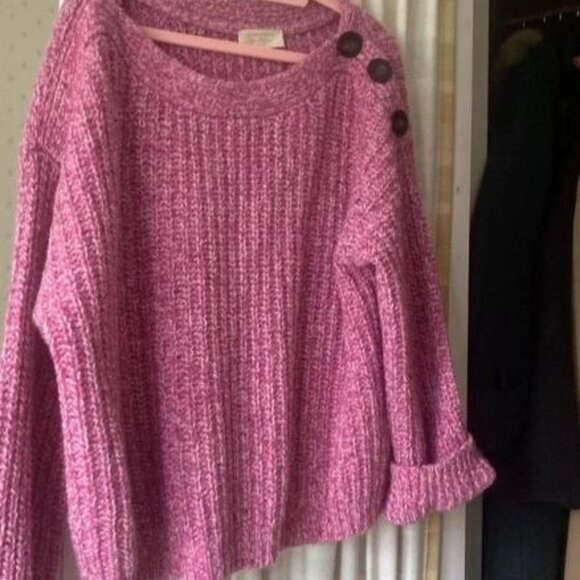 Sezane pink wool jumper size:l / 12 - Picture 1 of 3